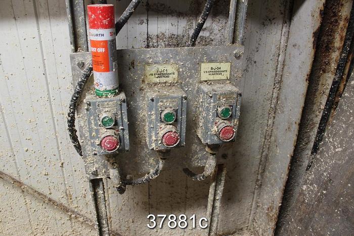 Used Hymac 3-M-75 Inclined Screw Extractor, 3-Bank #37881