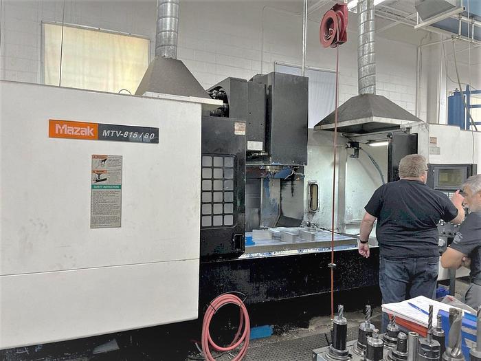 Used 1998 Mazak MTV-815/80