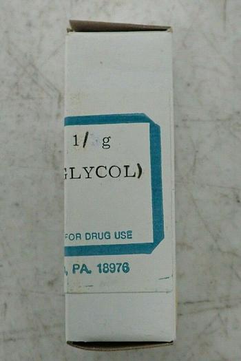 Used Polysciences 15648 Poly(ethylene glycol) 1/g ~50% Full