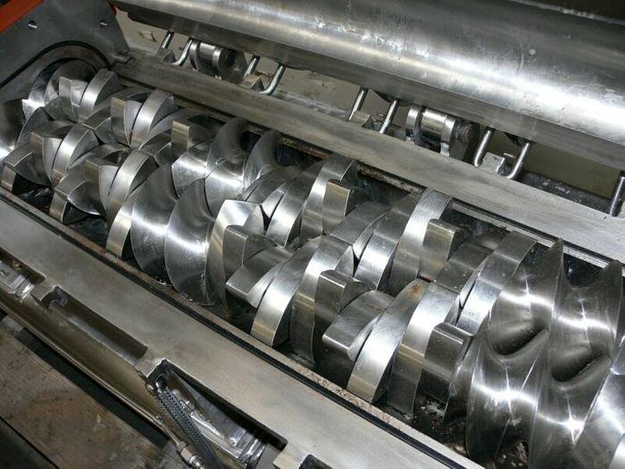 Used Teledyne Readco 6" Processor Continuous Paste Mixer w/ 15HP Motor & Controls