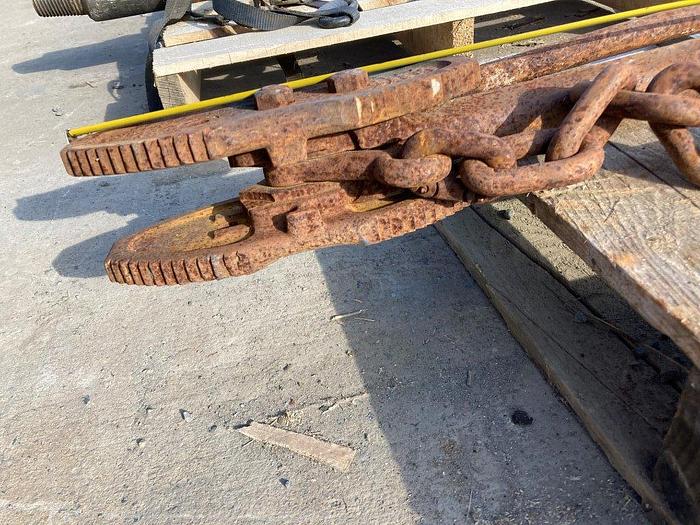 Used Vulcan 35 Bijaw 63" Chain Pipe Wrench Vise Tong