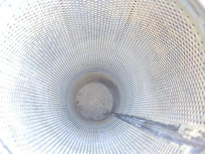 Used USED FILTER, "MULTI" BASKET TYPE, 4" INLET/OUTLET, 304 STAINLESS STEEL