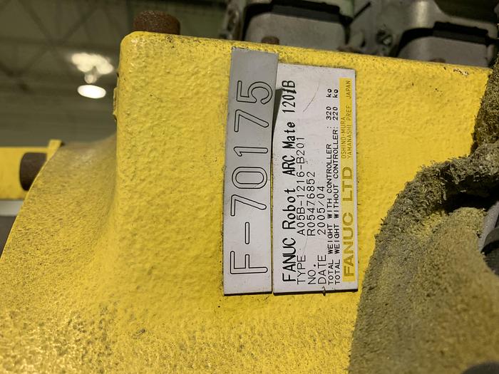 Used TEC WELD ROBOTIC DUAL TRUNION WELDING CELL WITH 2 FANUC ARCMATE 120iB'S