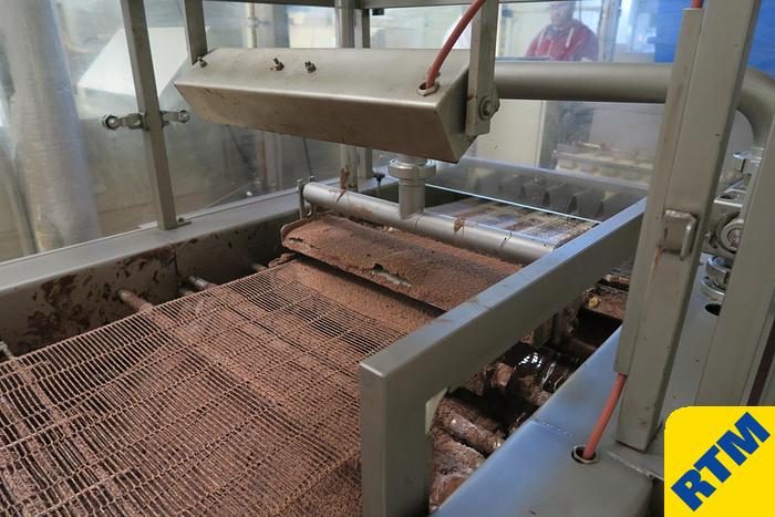 Used Chocolate Enrobing Line