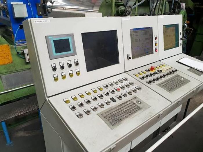 Used 1966 Berstorff 2440 x 850mm 4 roll inverted L