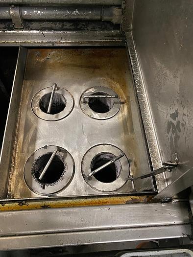 Used 2003 RANSOHOFF 24″ W x 9″ H  STAINLESS STEEL 3 STAGE BELT PARTS WASHER