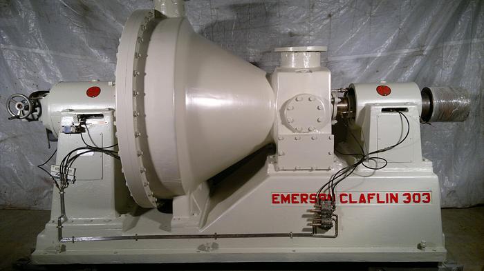 Used EMERSON CLAFLIN 303 CONICAL REFINER 500 KW (670 HP) 100-400 TPD
