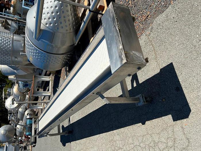 Used Conveyor, Belt, 12" x 13', S/st, Plastic, Great Western, 1 HP #S744644