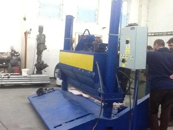 Used ROLL SPLITTER 60" DIA. X 60" FACE JYHAVARA MDL 15628