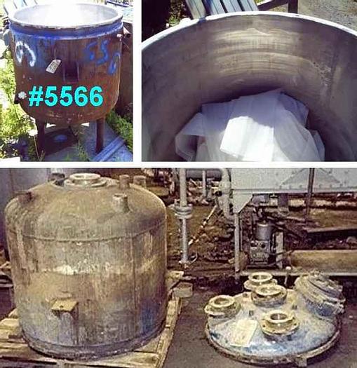 Used 100 GALLON PFAUDLER 316 S/S REACTOR 30/100 PSI