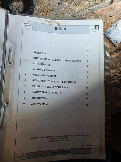 Used Weinig T&G production Linea produzione perline  Hydromat Super 30 B