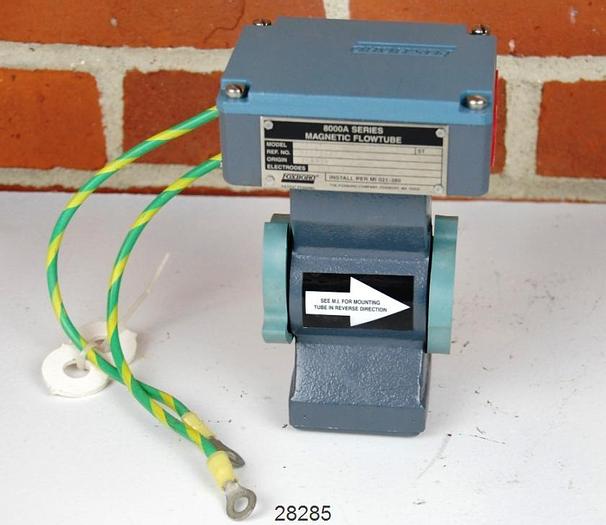 Unused Foxboro 801sa-wcr-pjgfg2-a 1/16" Magnetic Flow Tube, #28285