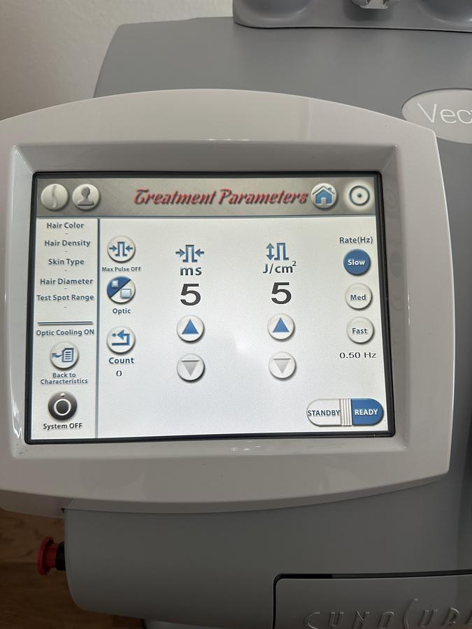 Used 2017 Cynosure Vectus- LOW SHOTS