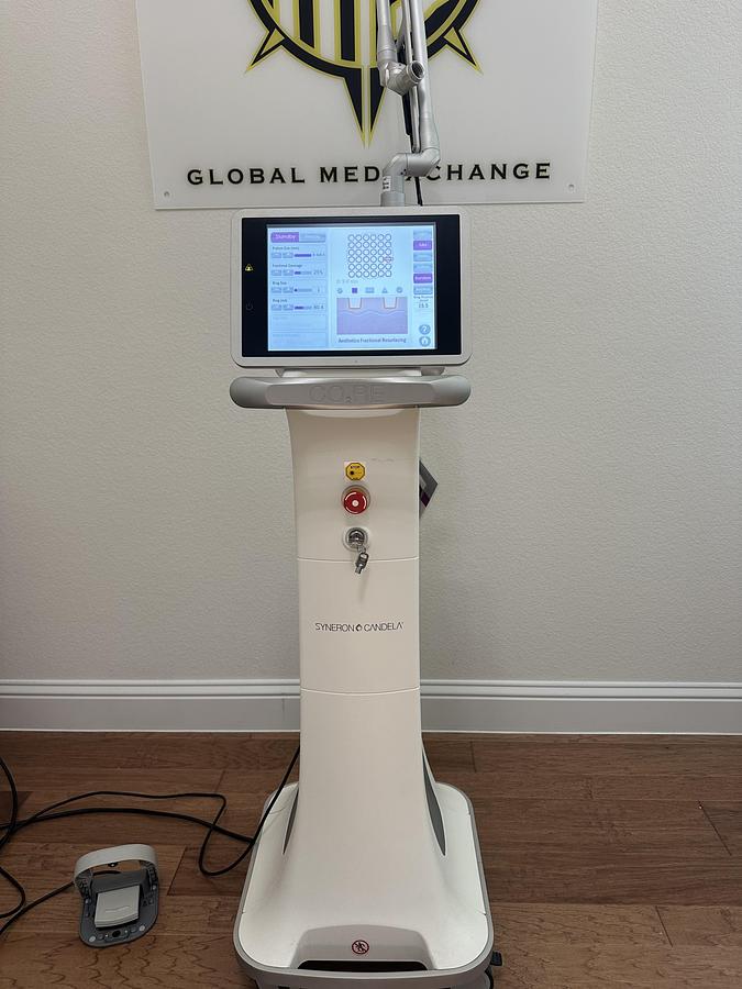 Used 2018 Syneron Candela CO2RE- Silver, Gold and Purple Lens Fully Loaded