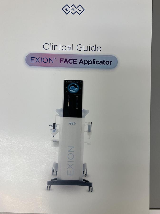 Used 2023 BTL Exion- Face, Fractional RF, Body Applicators