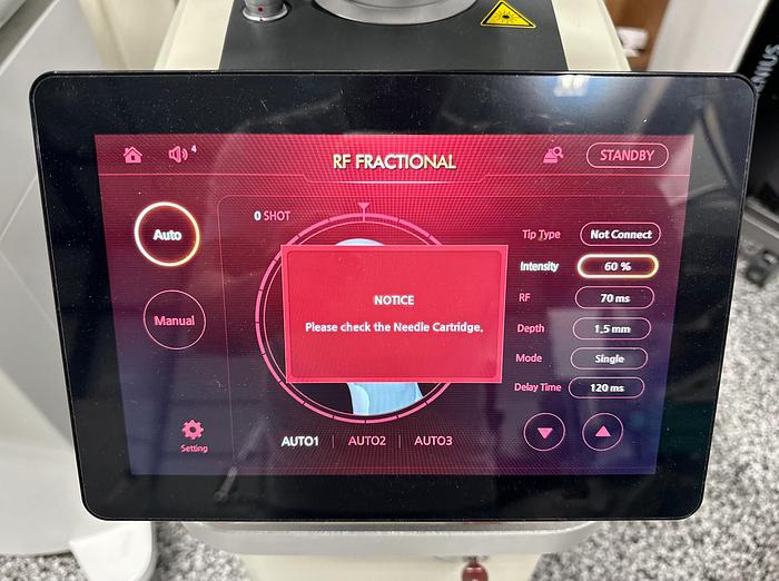 Used 2020 Cutera Secret Pro - Rf microneedling and Co2 laser platform