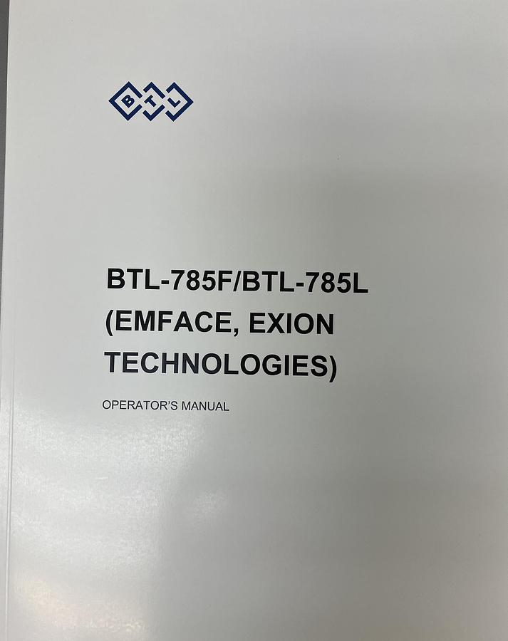 Used 2023 BTL Exion- Face, Fractional RF, Body Applicators