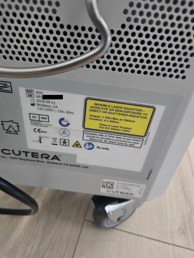Used 2018 Cutera XEO with Yag and Pearl Fractional