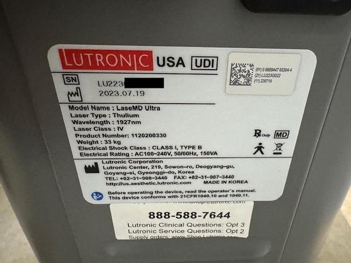Used 2023 Lutronic MD Lase ULTRA
