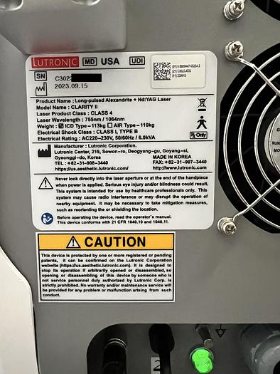 Used 2023 Lutronic Clarity II 2