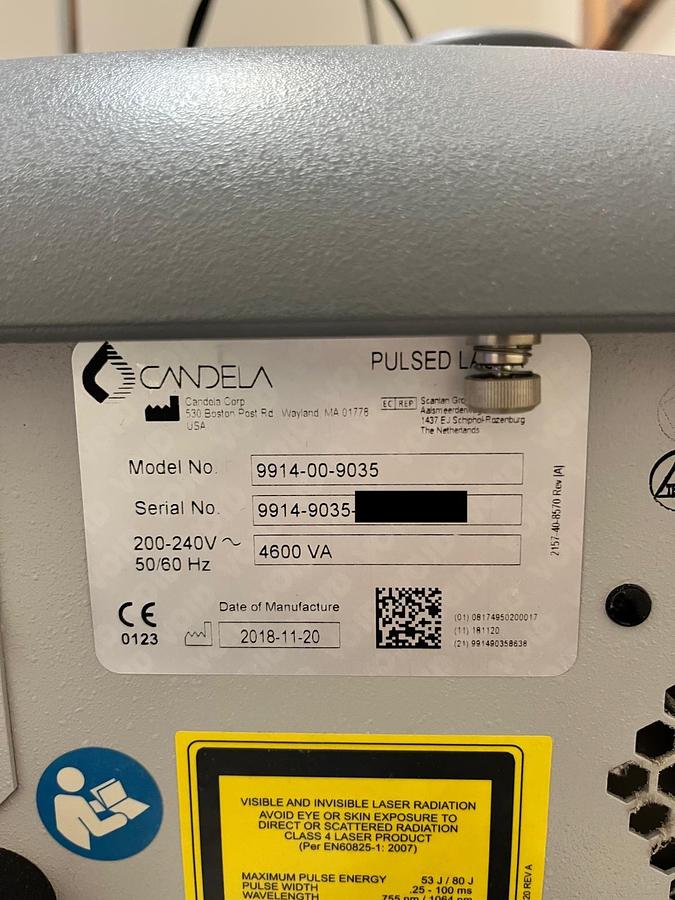 Used 2018 Candela Gentlemax Pro