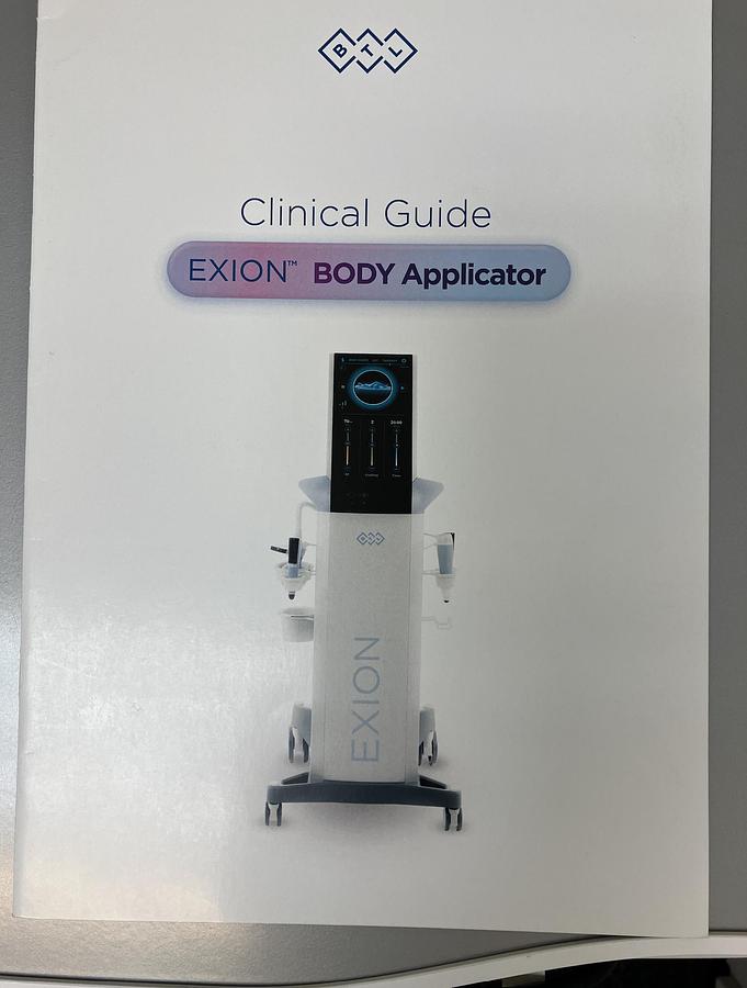 Used 2023 BTL Exion- Face, Fractional RF, Body Applicators