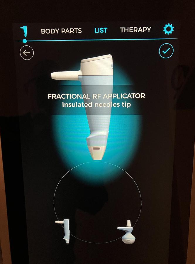 Used 2023 BTL Exion- Face, Fractional RF, Body Applicators