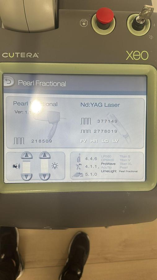 Used 2018 Cutera XEO with Yag and Pearl Fractional