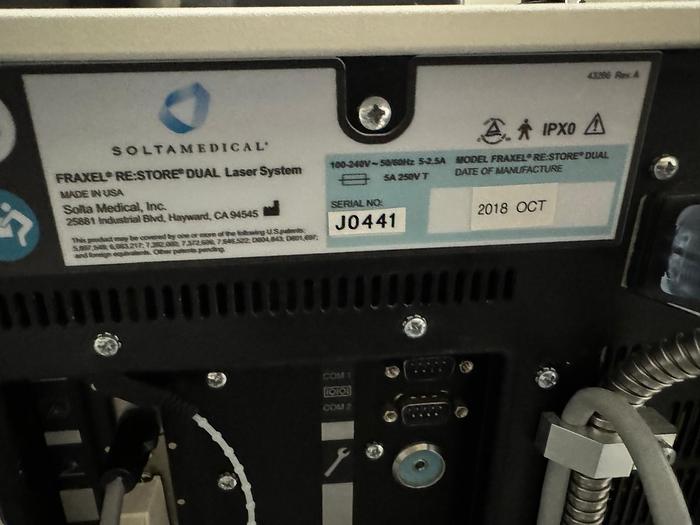 Used 2018 Solta Fraxel Dual