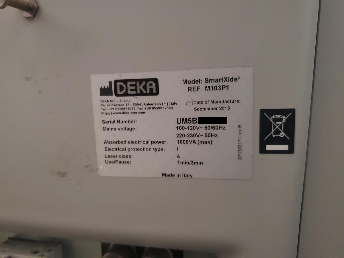Used 2015 Deka SmartXide 2 C60
