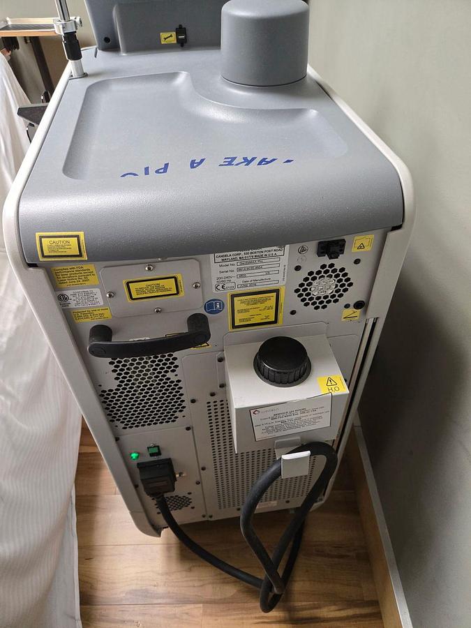 Used 2016 Candela Gentlemax Pro- Low Shots