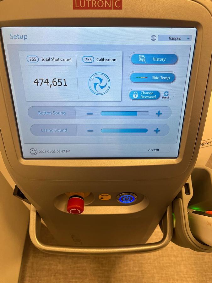 Used 2022 Lutronic Clarity II 2 Laser