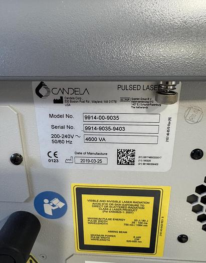 Used 2019 Candela Gentlemax Pro