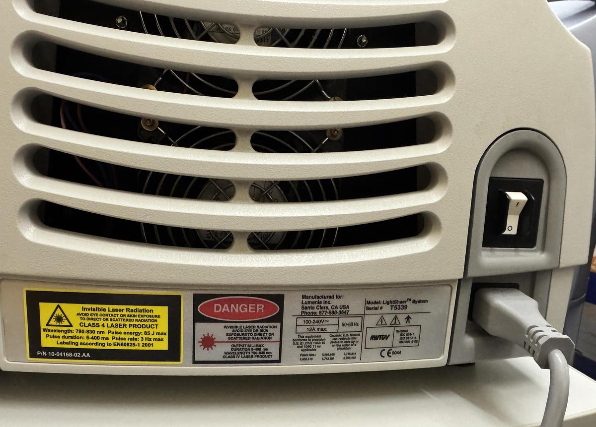 Used 2007 Lumenis  Lightsheer ET 400