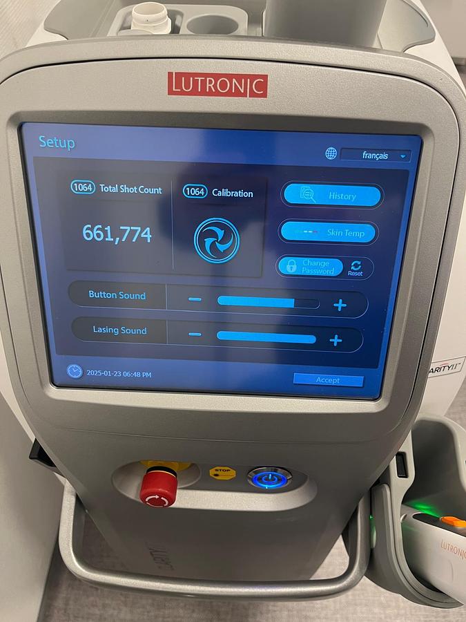 Used 2022 Lutronic Clarity II 2 Laser