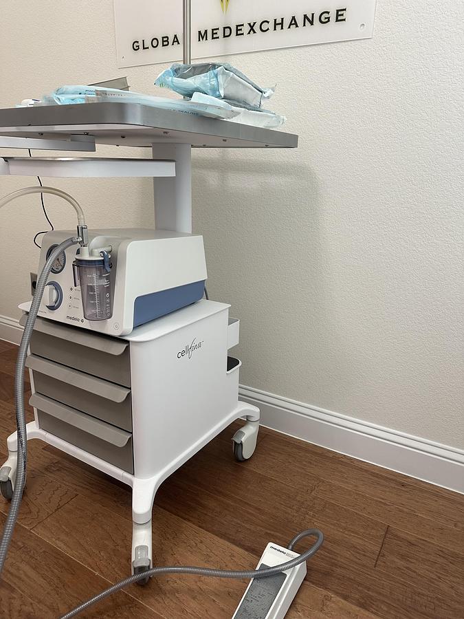 Used Merz Cellfina for Cellulite Reduction w/ Medela Dominant 50 suction machine