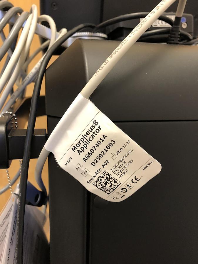 Used 2020 Inmode RF PRO Morpheus 8 Face and Body Hand Pieces