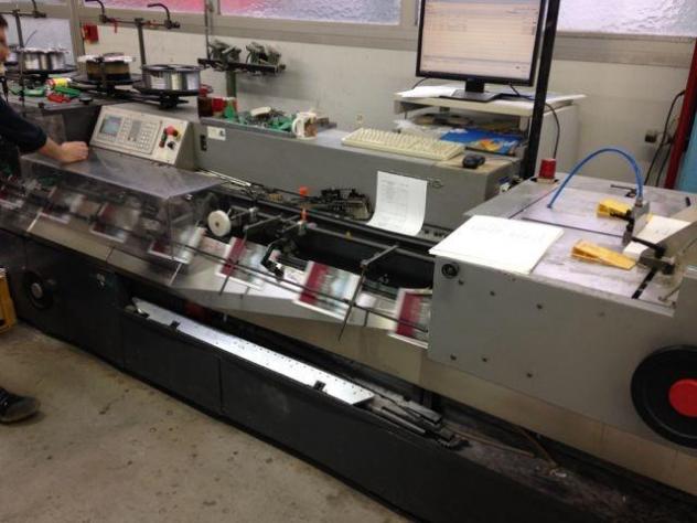 Used Heidelberg Stahl ST 3001 saddle stitcher 1999
