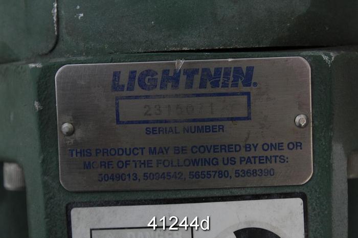 Used Lightnin X5P25 Top Mount Agitator #41244
