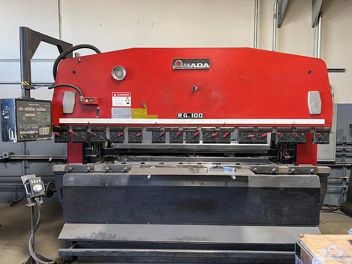 Used 1992 110 Ton Amada RG-100 CNC Press Brake