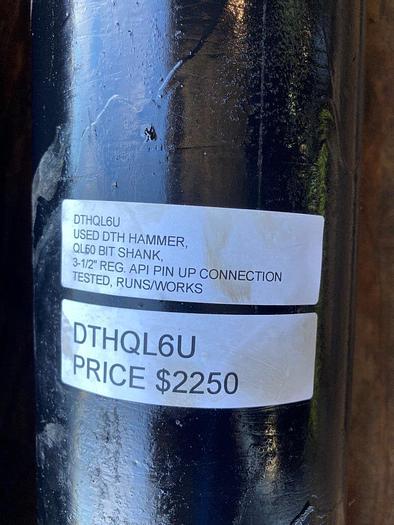 Used QL60 DTH Hammer - DTHQL6U
