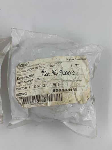 Bizerba Spare Parts Keilrippenscheibe Part No. 60560115601