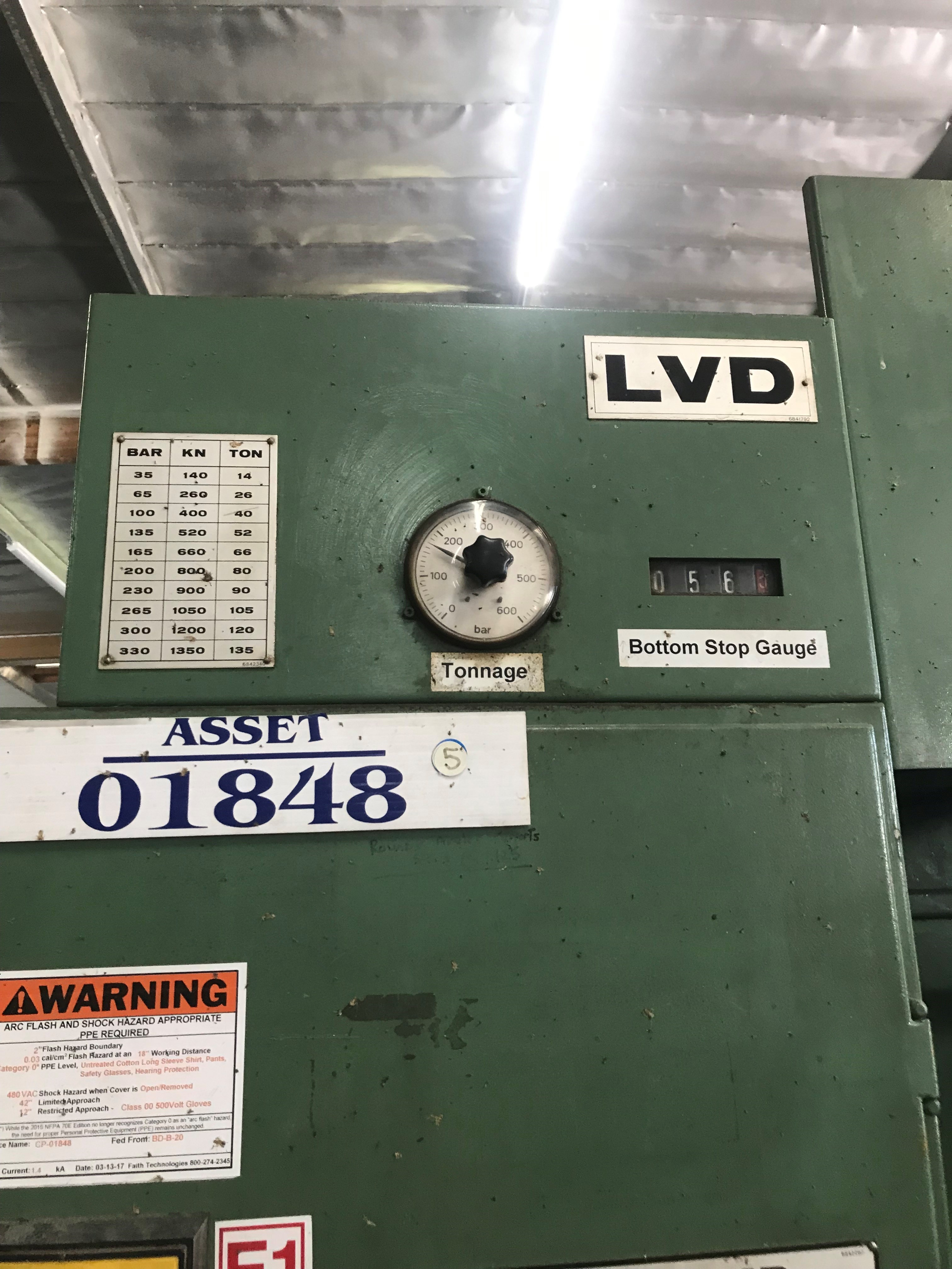 Used Sold LVD 150JS10 CNC Hydraulic Press Brake 150 Ton x 10' 6497 2