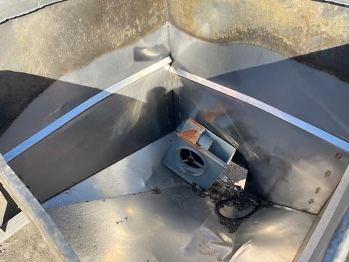 Used Stainless Steel Hopper Tank