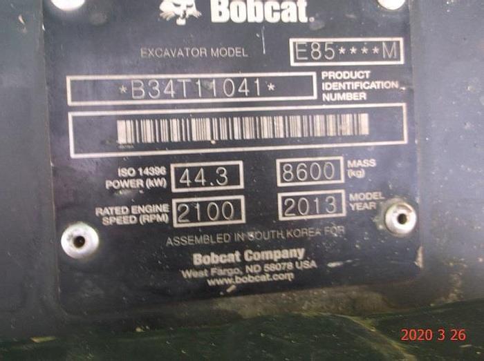 Used 2013 BOBCAT E85