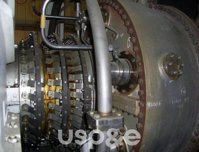 Used 4.2 MW 1995 Used Siemens SGT100 Natural Gas Turbine Generator Sets