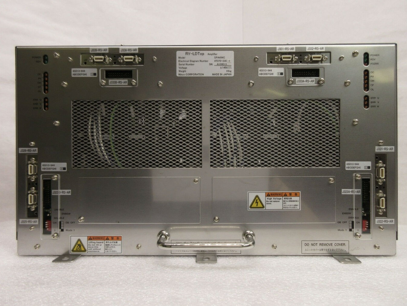 Used Nikon 4T070-336-1 RY-LDTop Amplifier SPA494C NSR-S620D ArF Immersion Used