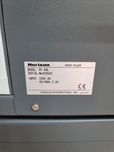 Used Horizon PF-40L folding machine
