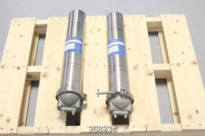 Used Pall CCL1002G16H13 Canister Filter, 1.25" Threaded Inlet And Outlet, Design Temperature-20+0+250 Degress Farenheit #26833