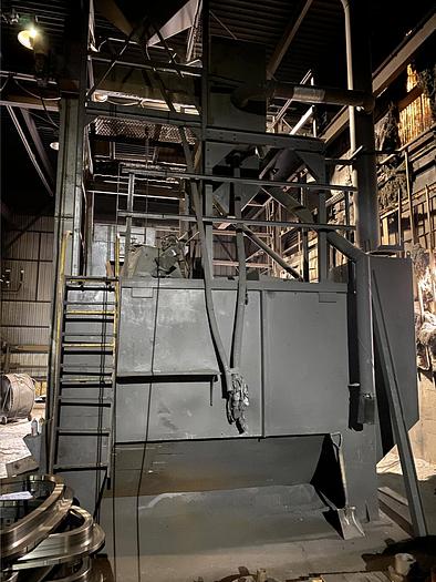 Used WHEELABRATOR 96" SWING TABLE SHOT BLAST